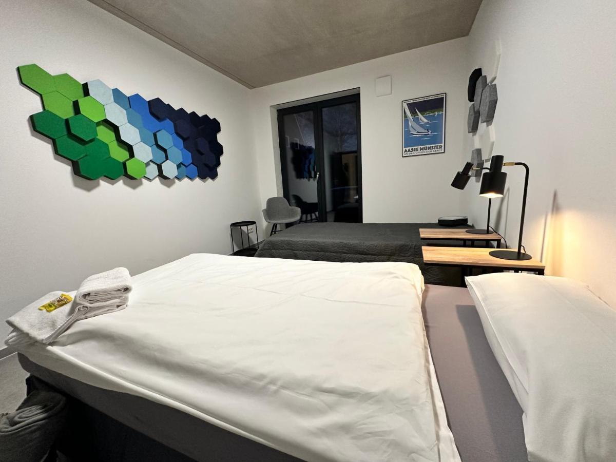 Luxurioeses Apartment Direkt Am Kanal 125 M² - Youpartments 蒙斯特 外观 照片